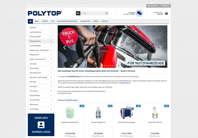 Polytop onlineshop