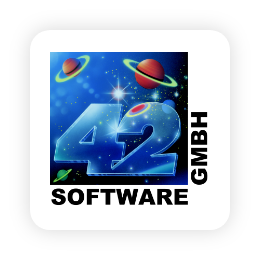 Logo der 42 Software GmbH