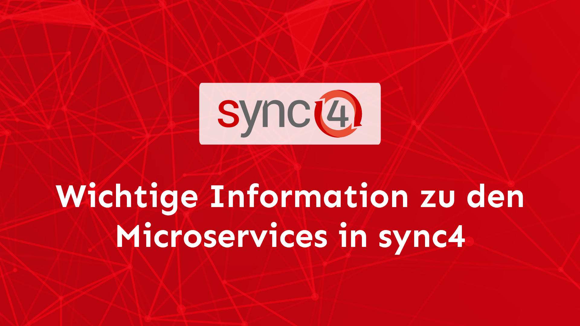 Ablaufende Microservices in sync4 aktualisieren