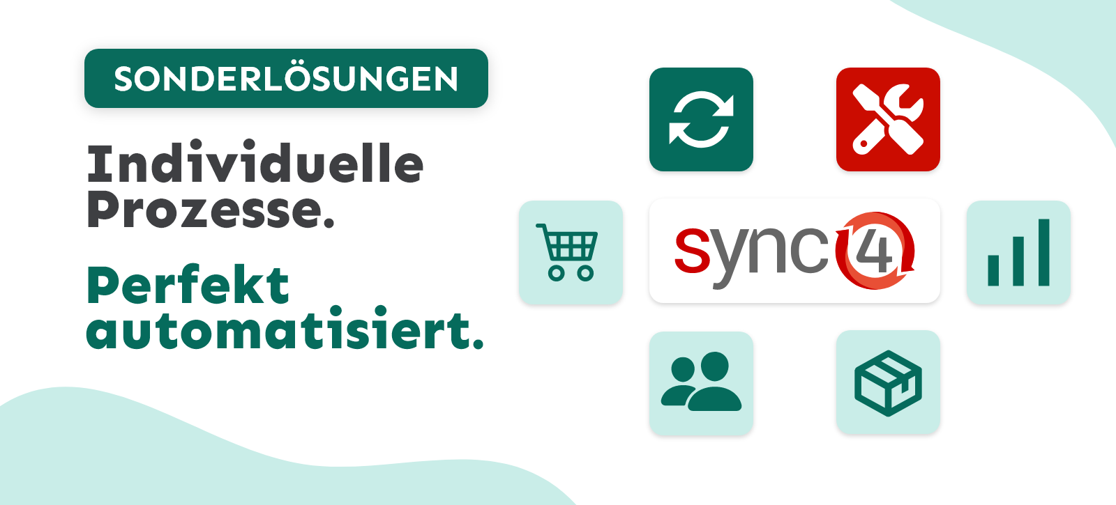 sync4 Sonderlösungen für Onlineshop und Warenwirtschaft