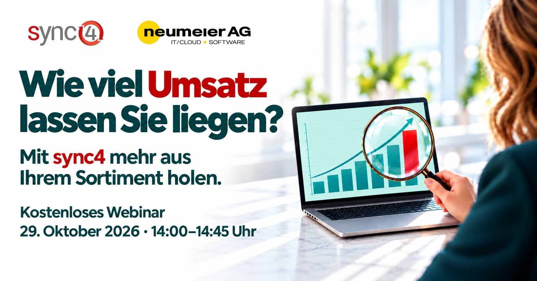 sync4 Webinar zu Commerce Intelligence